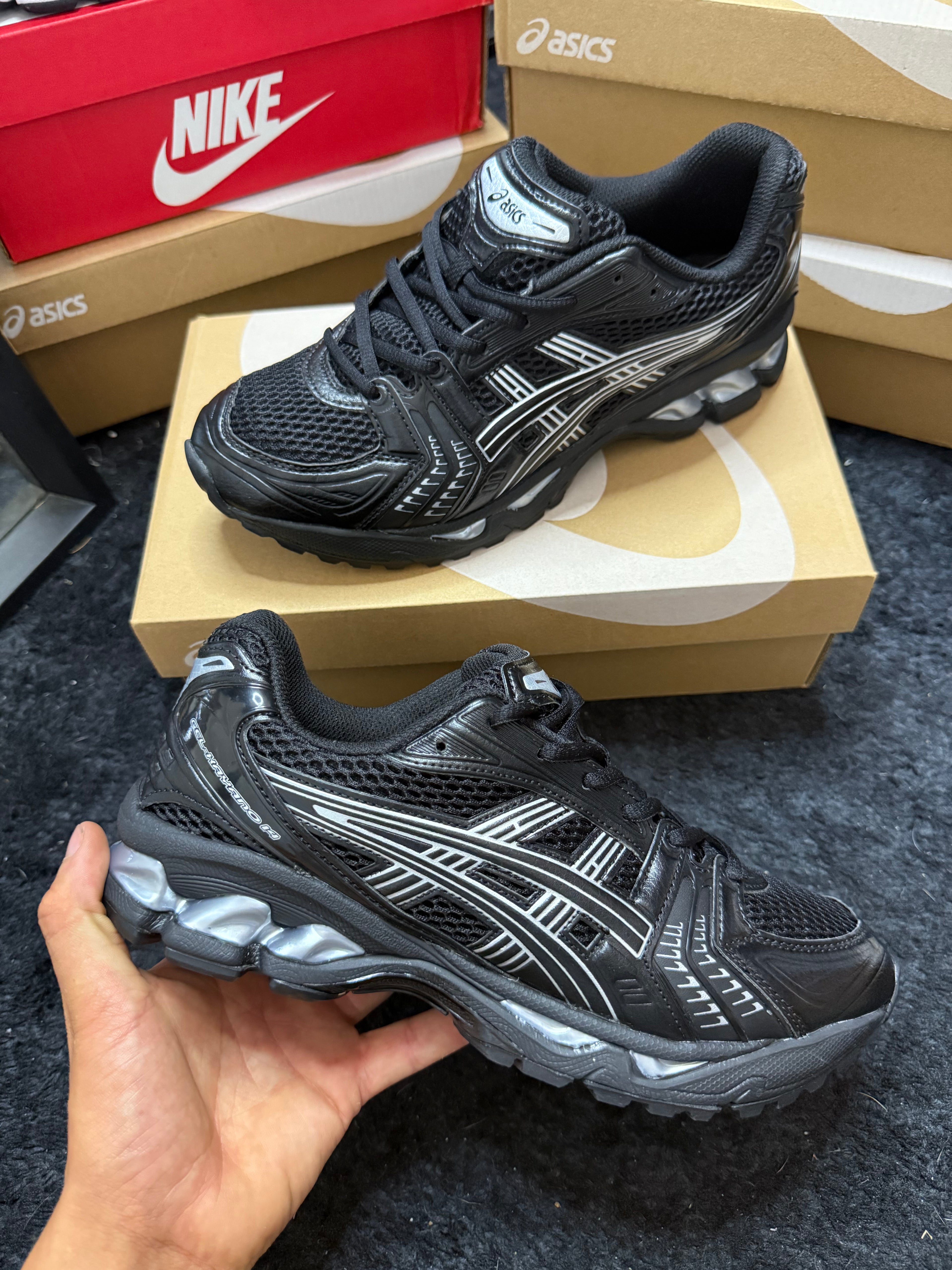 Black Gel-Kayano14 ASICS